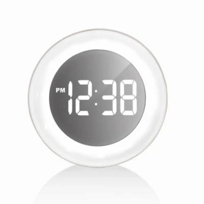 Afbeelding van Technoline WS 8086 quartzhorloge met spiegel LED display en sfeerlicht