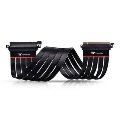 Afbeelding van Thermaltake PCIe Riser kabel 4.0 x16 stekker, bus 0.60 m Zwart AC 059 CO1OTN C1