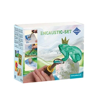 Afbeelding van Pebaro Encaustic Set 0279 incl. wasblokken en waskaarten