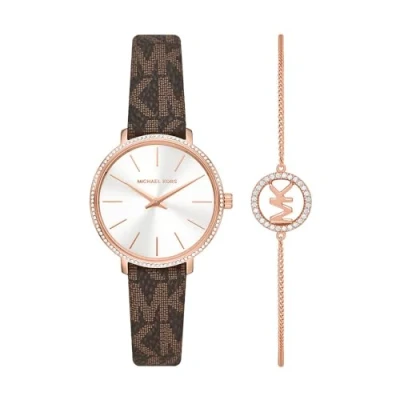 Afbeelding van Michael Kors horloge MK1036 Pyper roségoudkleurig