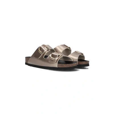 Afbeelding van Scholl Muiltjes, Dames, Maat: 41, Taupe Leer