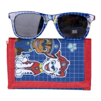 Afbeelding van Sunglasses and Wallet Set The Paw Patrol 2 Onderdelen Blauw