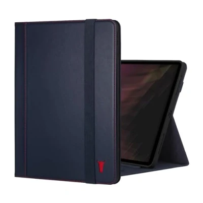 Afbeelding van TORRO Hoes Compatibel met iPad Pro 13&quot; (2024) Premium Leren 13 2024 Standaardfunctie, Apple Pencil Connectiviteit en wake /sleepfunctie (Marineblauw)