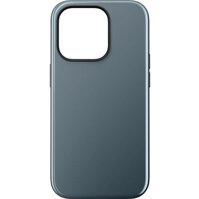 Afbeelding van Nomad Sport Case geschikt voor iPhone 14 Plus met high gloss gekleurde achterzijde MagSafe &amp; draadloos laden Carbide