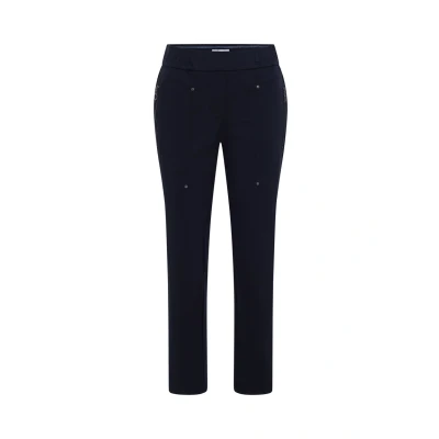 Afbeelding van Cecil Casual Broek, Dames, Maat: Lx28, Blau