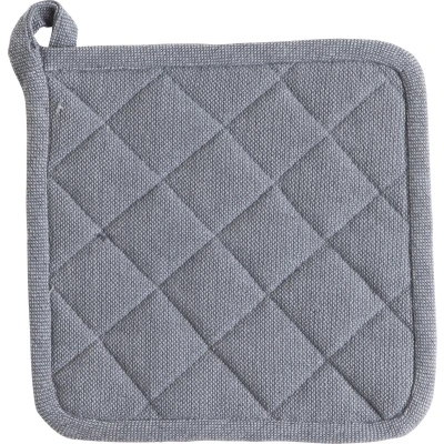 Afbeelding van Linen &amp; More Pannenlap &quot;;Indi&quot;; Grijs