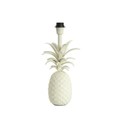 Afbeelding van Light &amp; Living Lampvoet PINEAPPLE 20x19x37cm Wit