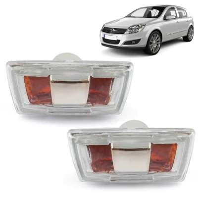 Afbeelding van ROBUST Rechts Driver en Links Passagierszijde Indicator Repeater Licht Lamp voor Vauxhall Opel Adam Astra H J GTC Corsa D E Insignia A Meriva B Zafira Chevrolet Cruze 1713424 13497989 13497990