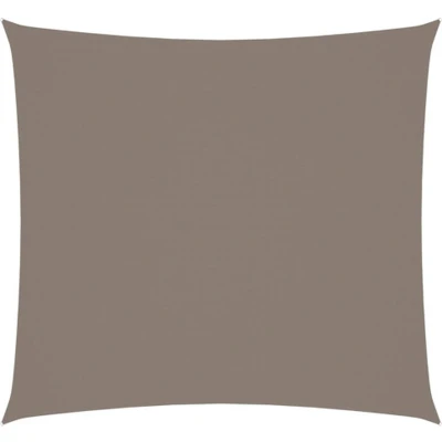 Afbeelding van vidaXL Zonnescherm vierkant 2x2 m oxford stof taupe