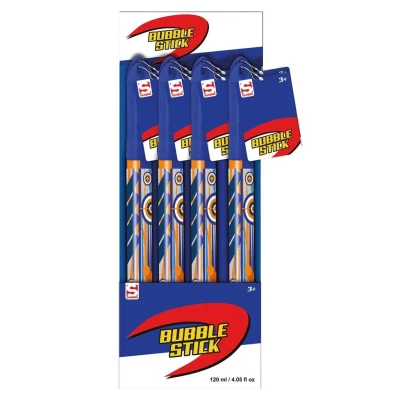 Afbeelding van Sambro Bubble Bellenblaas Stick Blauw 12 Stuks