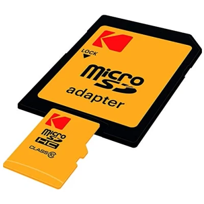 Afbeelding van Kodak 32 GB Klasse 10 MicroSD geheugenkaart met SD adapter