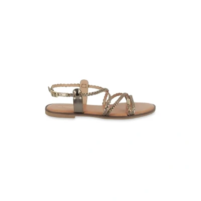 Afbeelding van Les Tropeziennes par M Belarbi Sandalen, Dames, Maat: 39, Bronze Leer