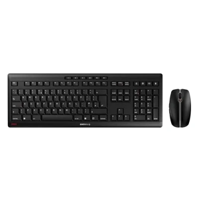 Afbeelding van CHERRY Stream Desktop toetsenbord RF Draadloos QWERTY Brits Engels Zwart