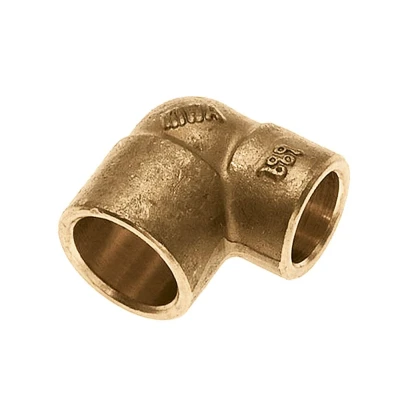 Afbeelding van BONFIX messing soldeerfitting knie verlopend 28 x