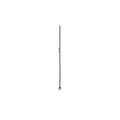 Afbeelding van Ketting Met iXXXi Logo 3 mm 80 cm Zwart