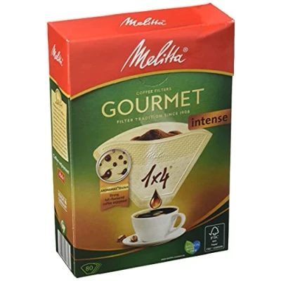 Afbeelding van Melitta Koffiefilter gourmet intense 1x4/80 6687731 4006508208821