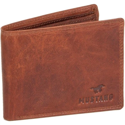 Afbeelding van Mustang Udine Cognac Leren Portemonnee