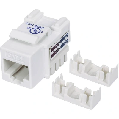 Afbeelding van Intellinet 210591 RJ45 inbouwmodule Keystone CAT 6