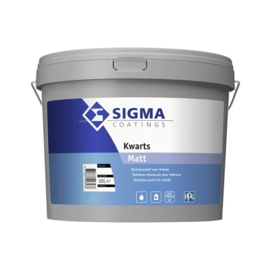 Afbeelding van Sigma Kwarts Matt Muurverf 10 liter Mengbaar