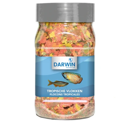 Afbeelding van Darwin Tropisch Vlokken Vissenvoer 330 ml
