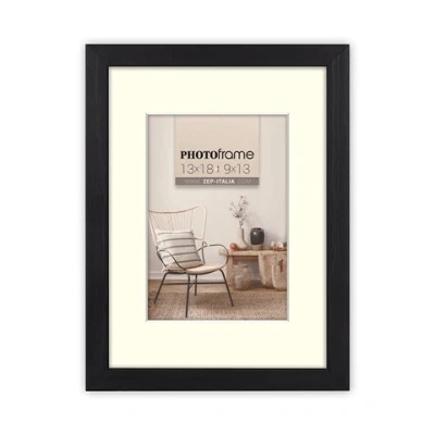 Afbeelding van Zep Fotolijst V4568B Malmo Black 10x15 / 15x20 cm