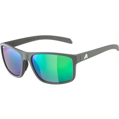 Afbeelding van Alpina Nacan I P Zonnebril, uniseks, Midnight Grey Matt, One Size