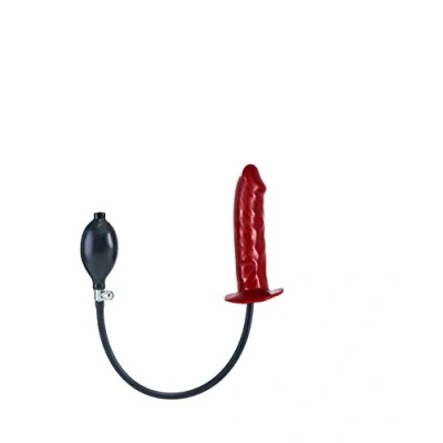 Afbeelding van Opblaasbare plug harde kern rood small