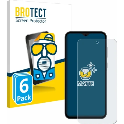 Afbeelding van BROTECT Screenprotector voor Samsung Galaxy A35 5G Folie Beschermfolie matte (6 Stuks)