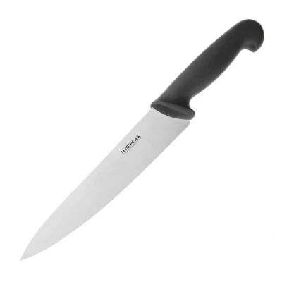 Afbeelding van Hygiplas koksmes 21,5cm zwart