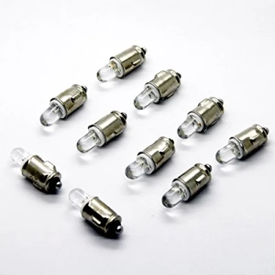Afbeelding van LED Mafia Ba7S Gloeilampen, 10 stuks, snelheidsmeterverlichting, warmwit, binnenverlichting, snelheidsmeter, instrumentenverlichting, cockpit