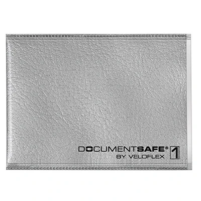 Afbeelding van Veloflex 3271800 Document Safe kaartenhoes, creditcardhoes, RFID/NFC bescherming, RFID blokker, 90 x 63 mm, grijs, 1 stuk
