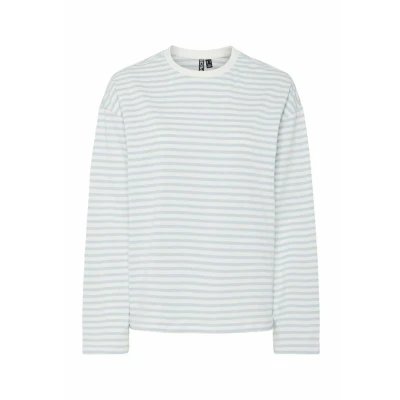 Afbeelding van Pieces Pcsadie Longsleeve Cloud dancer, Dames, Maat: XL, dancer
