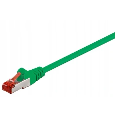 Afbeelding van MicroConnect SSTP CAT6 1 m netwerkkabel (mannelijk/mannelijk, groen, CAT6)