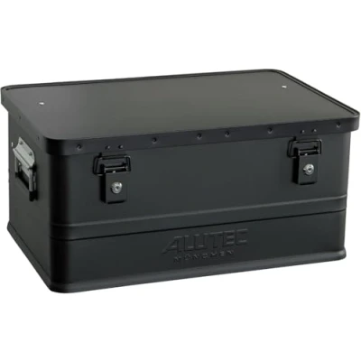 Afbeelding van ALUTEC aluminium box Classic 48 (kleur zwart, inhoud liter, binnenafmetingen (LxBxH) 550 x 350 250 mm (l b h) 575 385 270 mm, opbergdoos, box) 11048BLACK