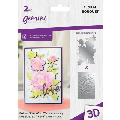 Afbeelding van Gemini 3D Embossingfolder/Snijmal 4