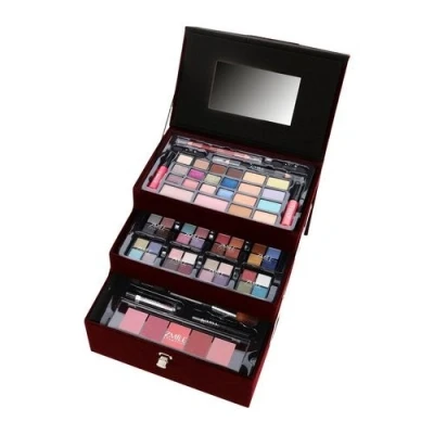Afbeelding van Make up Koffer Velvety Dark Berry 74 delig