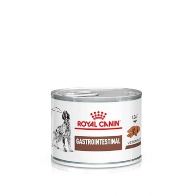 Afbeelding van ROYAL CANIN Veterinary Gastro intestinale Mousse 12 x 200 g Volledig dieet voor volwassen honden ter ondersteuning van de spijsvertering Met een hoog energiegehalte