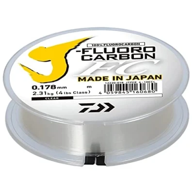 Afbeelding van Daiwa Fluorocarbone J Fluoro 100m D.0.32mm R.6.84kg/14lb Translucent 12220033