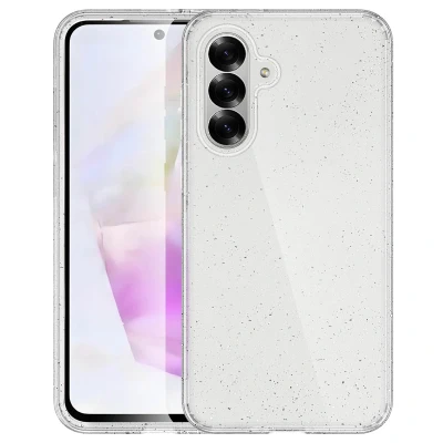 Afbeelding van Samsung Galaxy A56 Glitter Hoesje Kunststof imoshion Hardcase/Backcover Transparant Telefoonhoesje