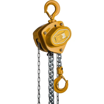 Afbeelding van Delta DELTAYELLOW Handkettingtakel 1 ton hijshoogte 3 meter