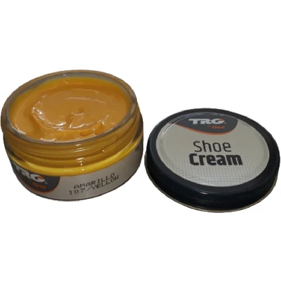 Afbeelding van TRG schoencrème met bijenwas geel 50 ml