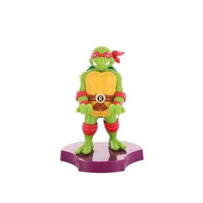 Afbeelding van Cable Guys Holdem TMNT Raphael Collectible Small Tech Accessories &amp; Phone Holder/Stand (iPhone, Samsung, Air Pods, Earbuds, Earphones)
