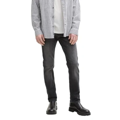 Afbeelding van TOM TAILOR heren jeans, 10250 Gebruikte Dark Stone Black Denim, 38W / 30L