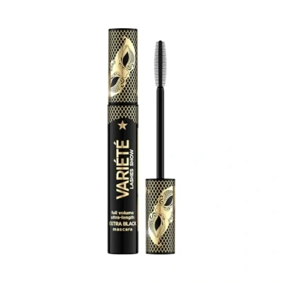 Afbeelding van Eveline Cosmetics Variété Lashes Show Mascara, extreem zwart, volume en lengte, veganistische formule