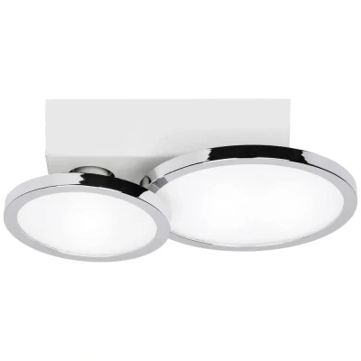 Afbeelding van LightMe LM85654 LED plafondlamp GU10 16 W Chroom