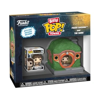 Afbeelding van FUNKO Bitty Bop Town The Lord Of Rings Frodo Baggins And Shire