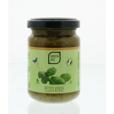 Afbeelding van Greenage Groene Pesto Bio, 140 gram