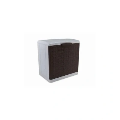 Afbeelding van Stefanplast 30342 Schoenenkastbox, opbergen, in rotanlook van kunststof, 40 x 30 cm