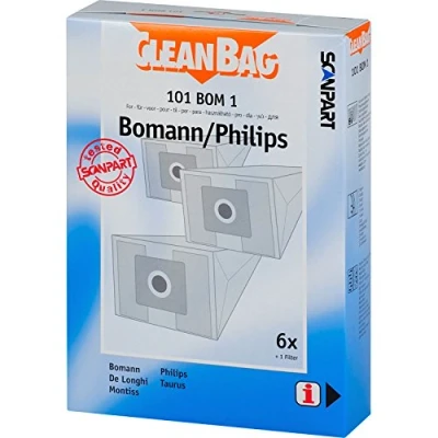 Afbeelding van Scanpart Cleanbag 101Bom1 Stofzak Bomann Cb915 916 919