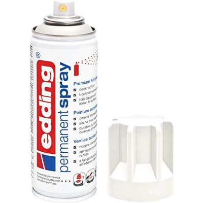 Afbeelding van Edding 5200 acrielverf Wit Spuitbus 200 ml